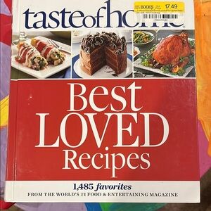 Taste of Home Best Loved Recipes Cookbook